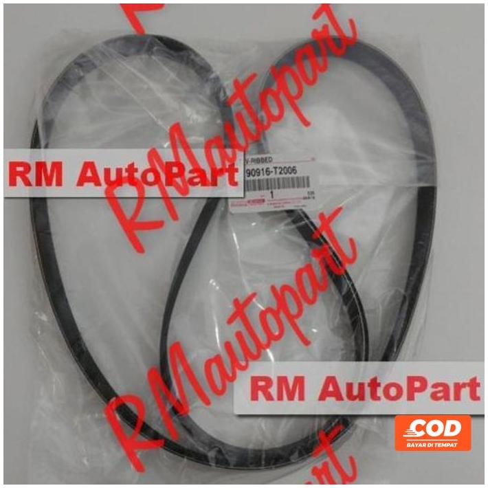 V Belt Fanbelt 100% Ori Innova Fortuner Hilux Gen1 Diesel 2004-2015 (( Kode 004))
