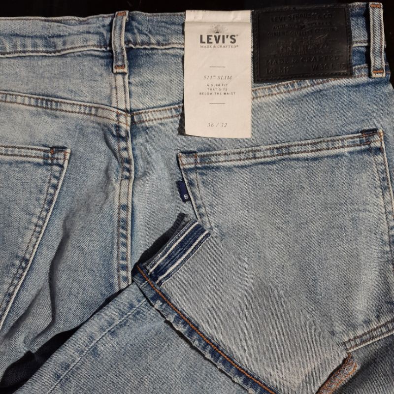 Levis Made & Crafted 511 Selvedge