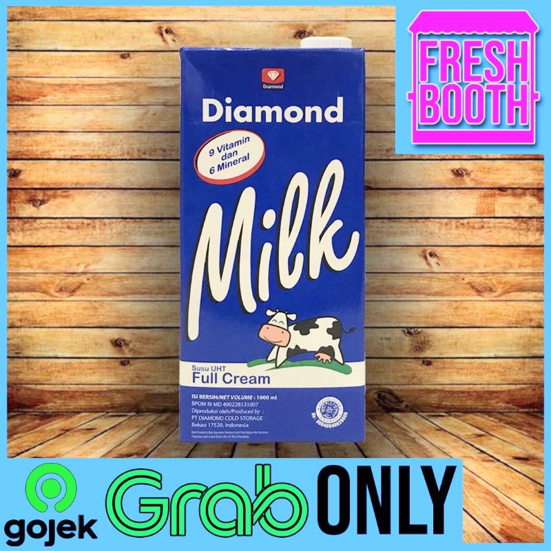 

Susu UHT diamond Plain ( 1 liter )