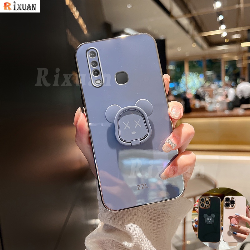 Casing Soft Case VIVO Y76 5G Y55S Y71 Y66 Y67 V5 Y81 Y83 Y85 V9 Y19 V11i V20 SE Motif Rixuan