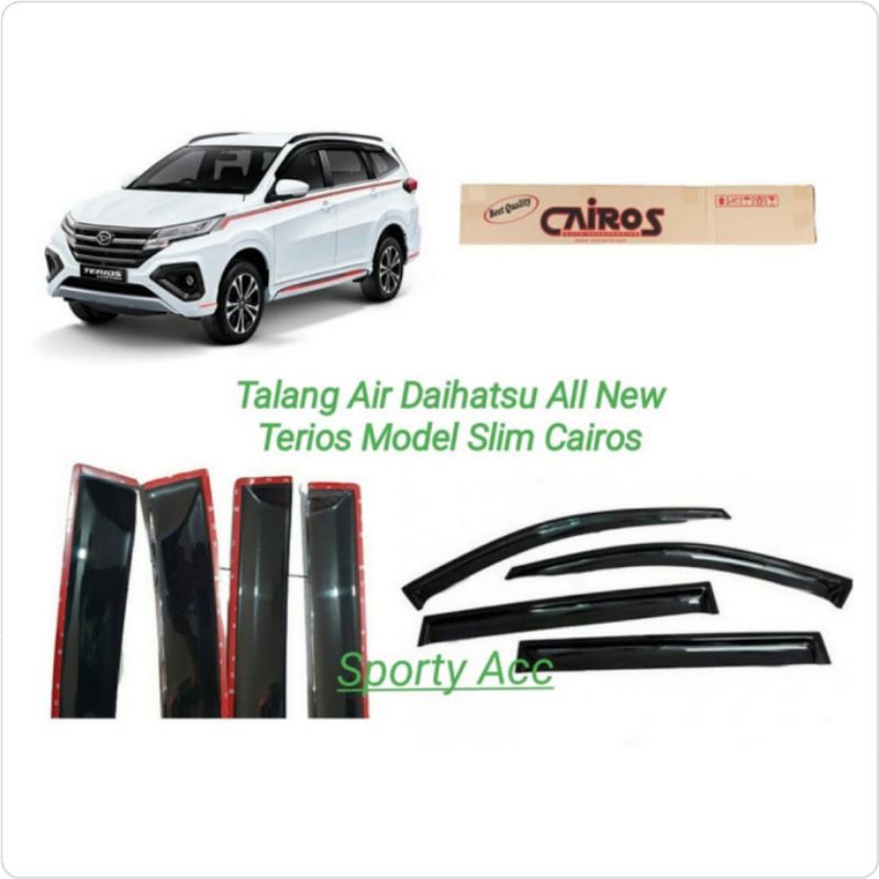 Talang Air Terios All New Slim Merk Cairos