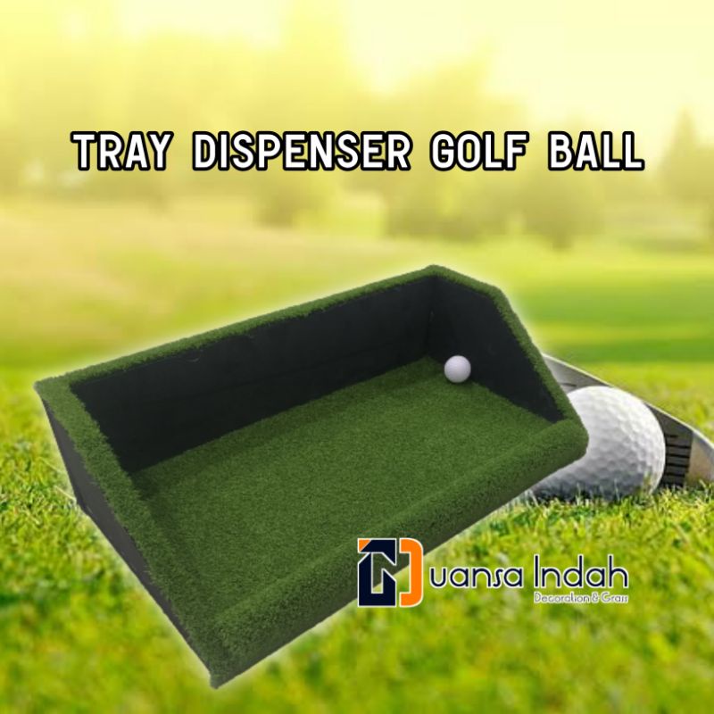 tray dispenser golf ball