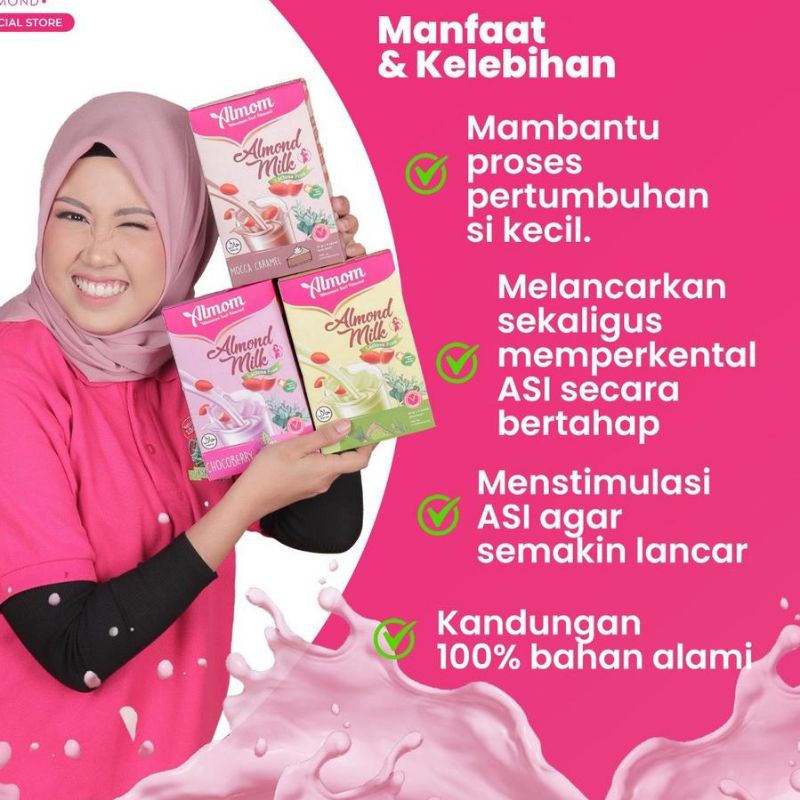 (ECER/ SACHET) Zoya Mix Mamabear Pelancar Asi Almon Mix Mamabear Ecer/ ALMOM Ecer Asi Booster