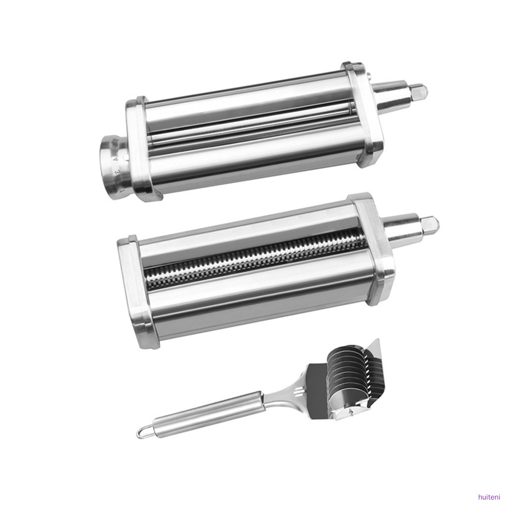 Pasta Maker 304 Stainless Steel Kitchen Pasta Roller Attachment Replacement for KitchenAid Stand Mixer huiteni.id