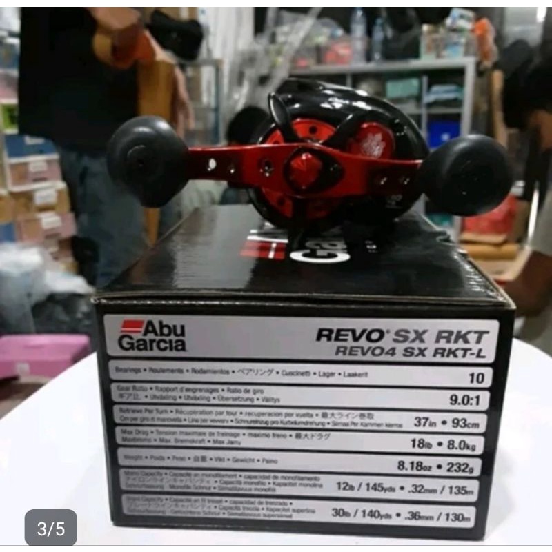 reel abu garcia Revo beast rocker sx rkt l reel bc