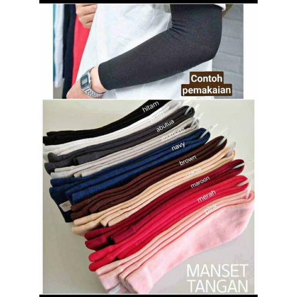 Menset Tangan Deker Lengan Panjang