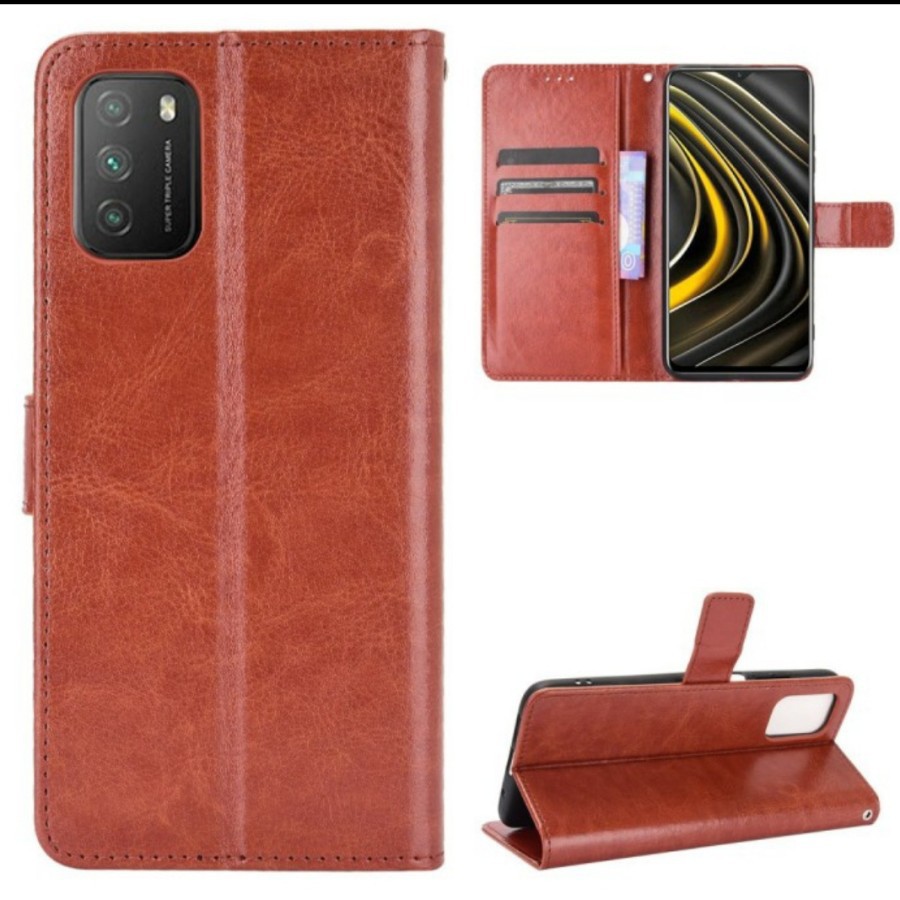 Flip Case XIAOMI Mi 11T / 11T PRO 5G / 11 Lite 5G Pocophone Poco M5 C40 F3 F1 M3 X3 NFC X3 PRO Flip Cover Wallet Dompet Kulit