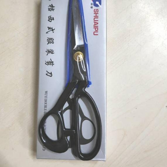 

Terbaik!! Gunting Kain Shuaipu 8-210mm Pegangan Lapisan Karet Hitam