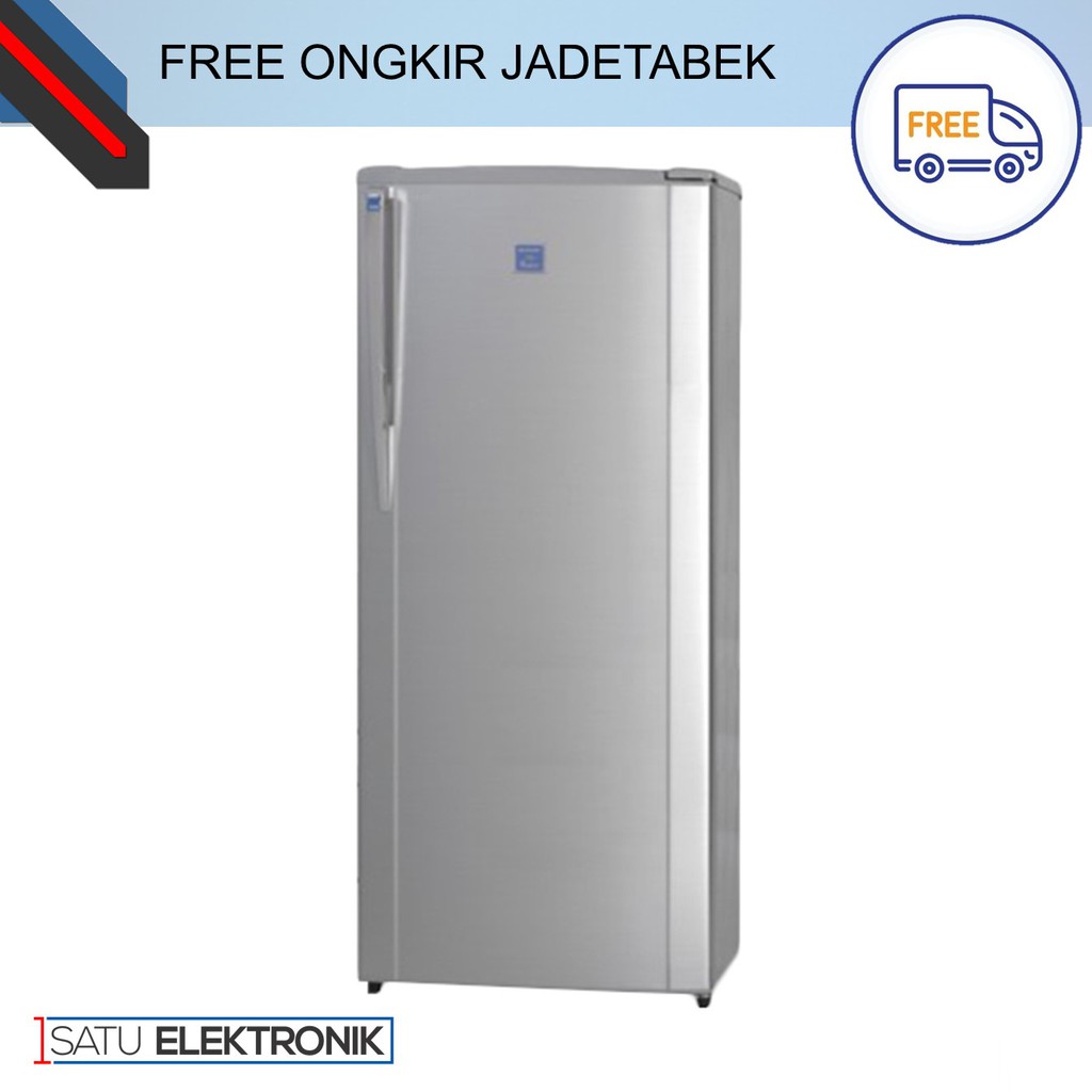 Sharp FJ-M189N-SS Silver Freezer [1 Pintu]