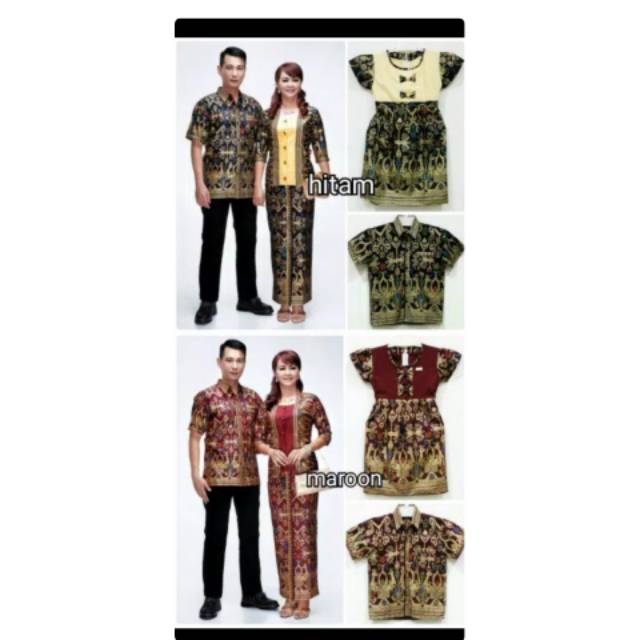 Sarimbit couple keluarga Batik Rok and Blus Wanita Narita Prodo