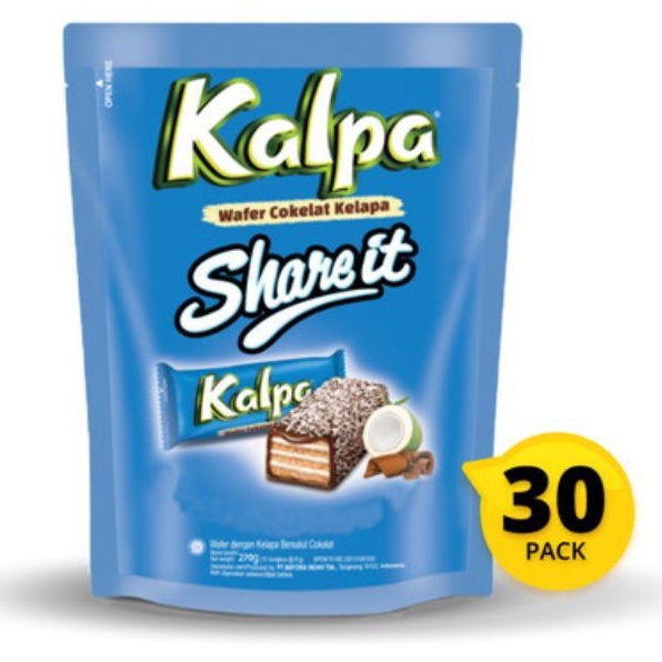 

KALPA SHARE IT SNACK COKELAT Isi 30pcs