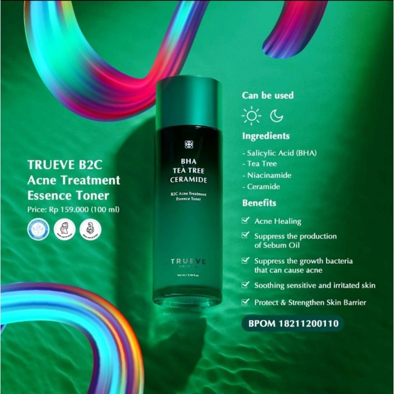 TRUEVE ABC2 Refining Glowing | MC2 Advance Soothing | B2C Acne | Recharge Hydrating Essence Toner