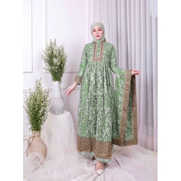 KEBAYA ORIGINAL//KEBAYA MODERN//GAMIS SELENDANG KATRINA//Original By Pelangi Jaya