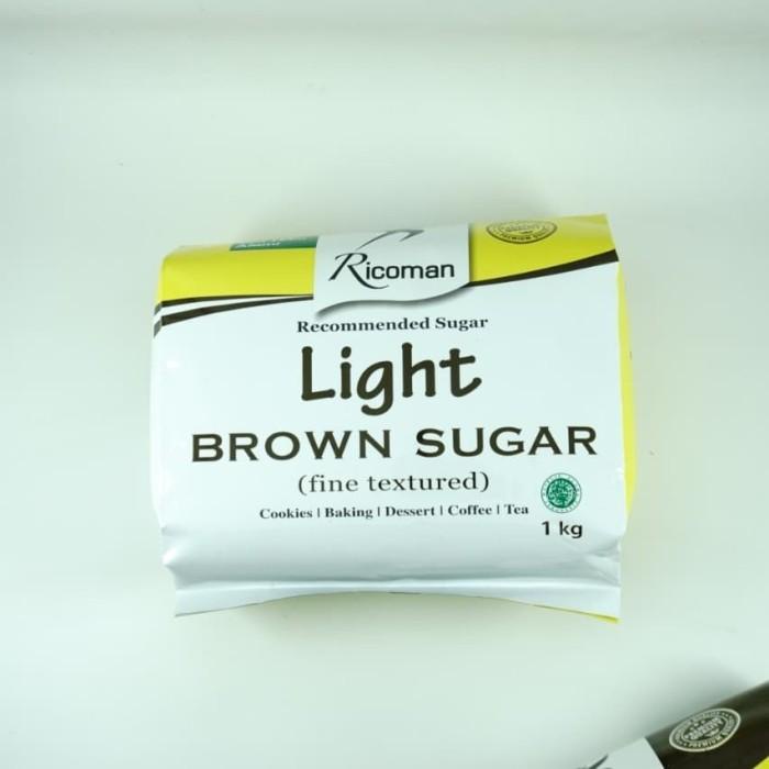 

Ricoman Light Brown Sugar 1Kg 079
