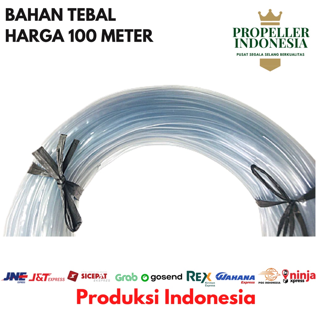 Selang Timbang Waterpas 1/4 Inch 0.5mm 100 Meter Selang Ukur Elastis