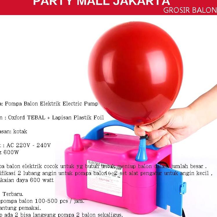 Jual Yka Pompa Balon Elektrik Liik Electric Pump Shopee Indonesia