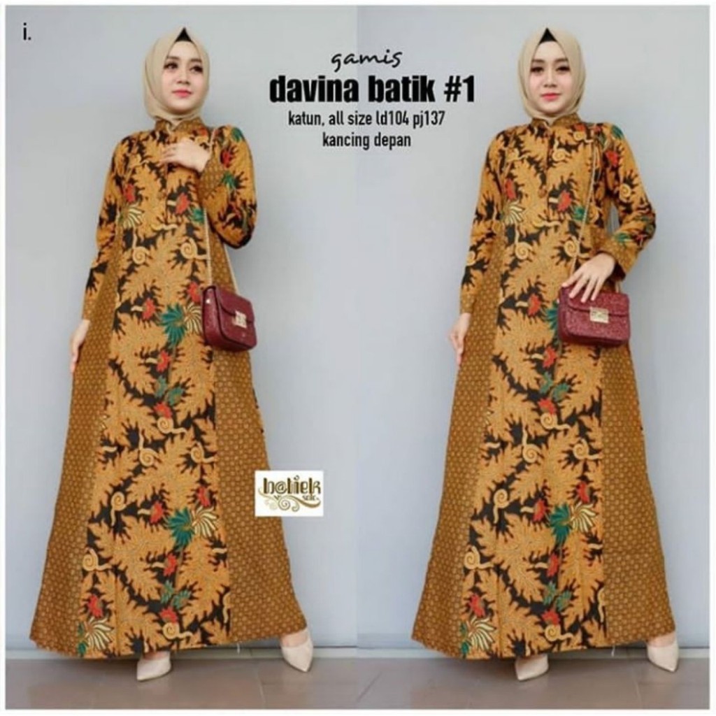 GROSIR BATIK GAMIS DAVINA