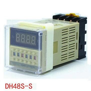 Omron DH48S-S Digital Timer Precision Delay Time Relay Twin Counter