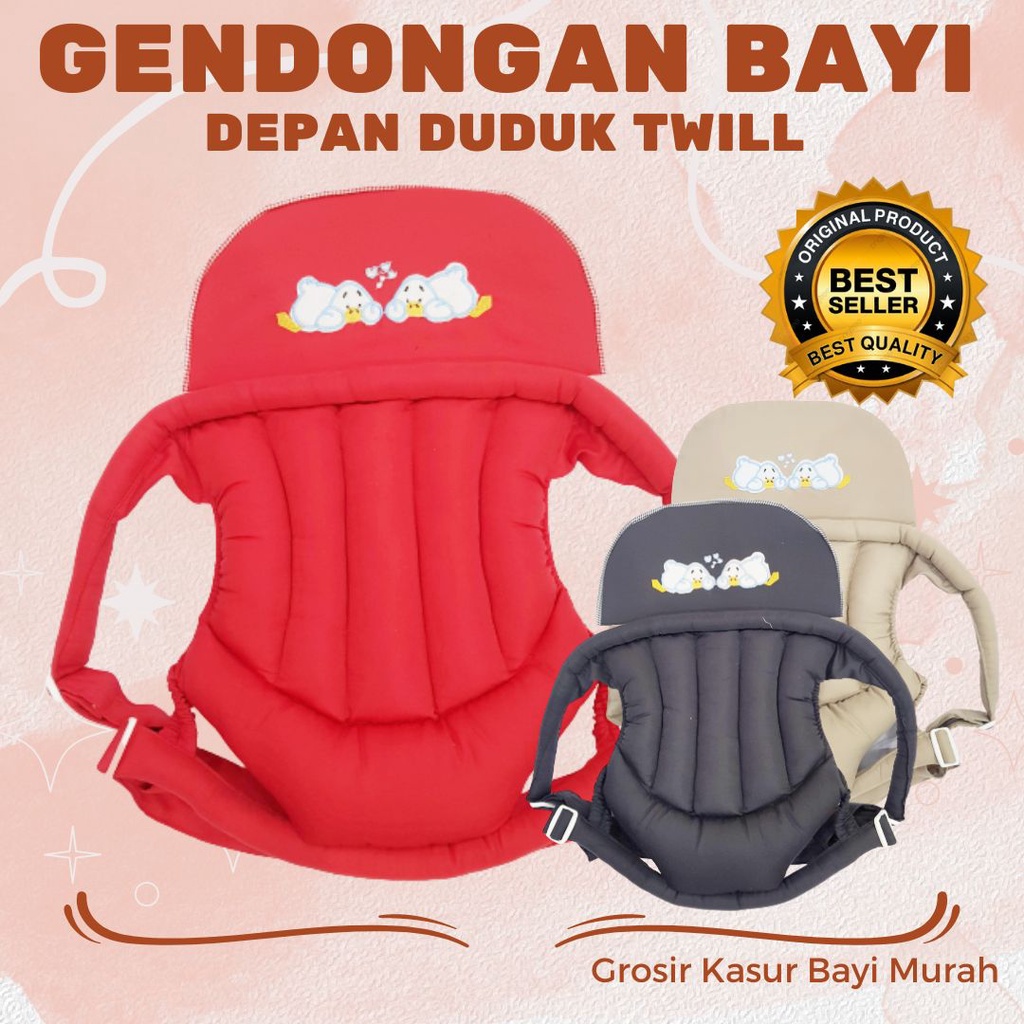 Gendongan Bayi Depan Duduk Murah Kuat Murah Polos Lucu