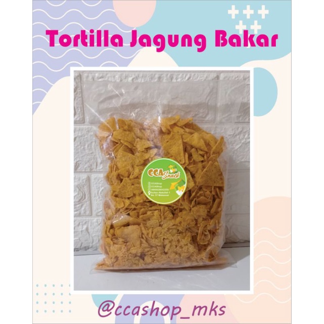 

TORTILLA JAGUNG BAKAR & BALADO 500 GRAM