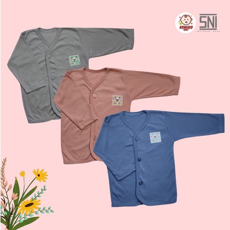 Baju Panjang Bayi NB Warna BKN VLP