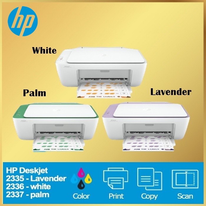 Printer HP 2335 / 2336 / 2337 Deskjet Ink all in one Print Scan Copy Aio