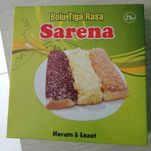 

Bolu tiga rasa