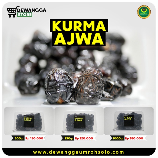 

Kurma Ajwa Premium 1000gr