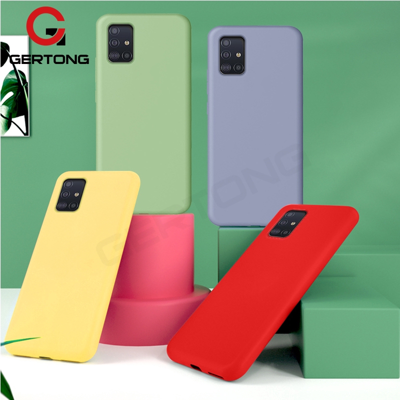 Soft Case Silikon Warna Permen Polos untuk Samsung Galaxy S10 Plus S10E