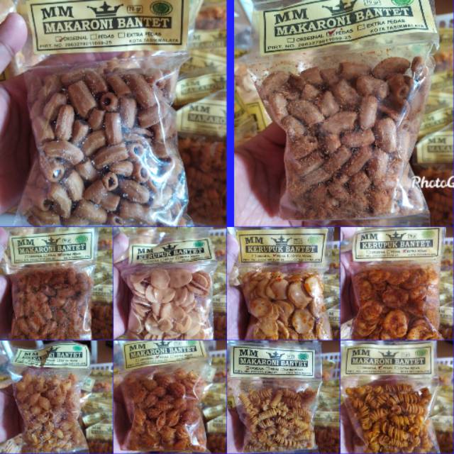 

Makaroni bantet merk MM