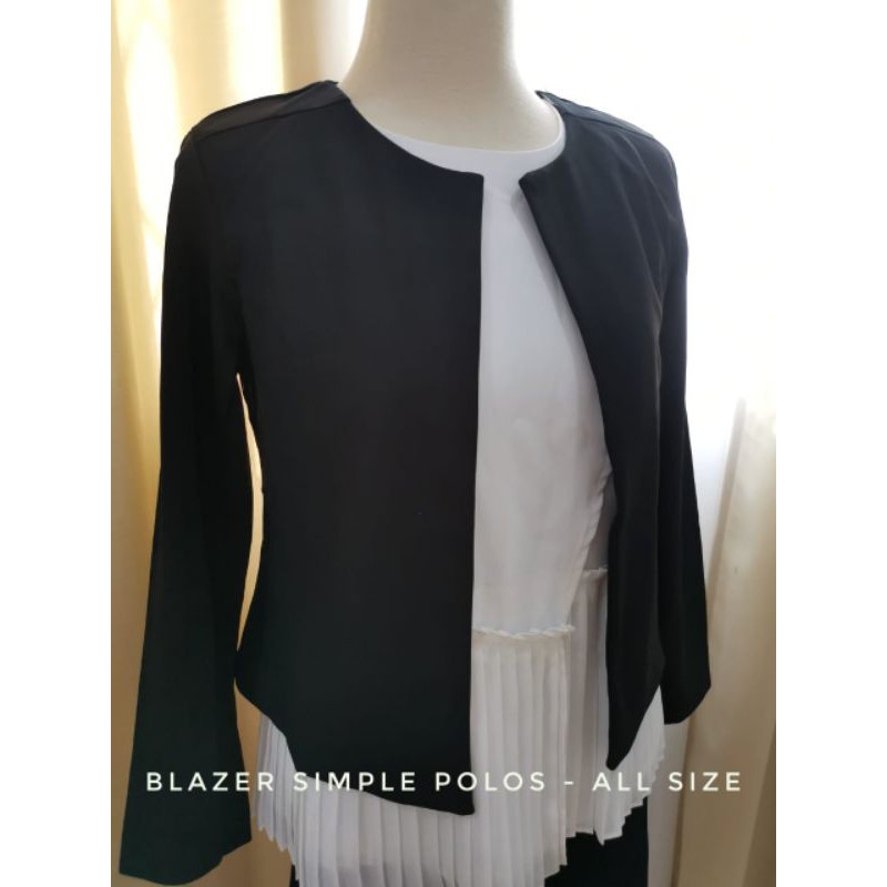 Maobli Blazer Polos  011 allsize, XL dan XXL