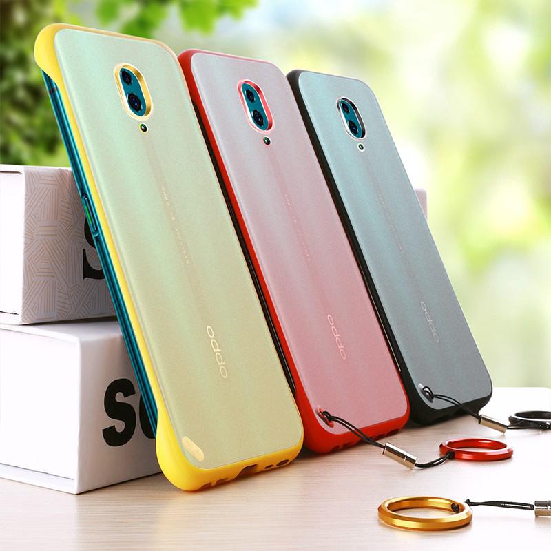 Frameless Case OPPO Reno 2Z 2F 3 4G 2 Z Reno 10X Zoom Casing OPPO A9