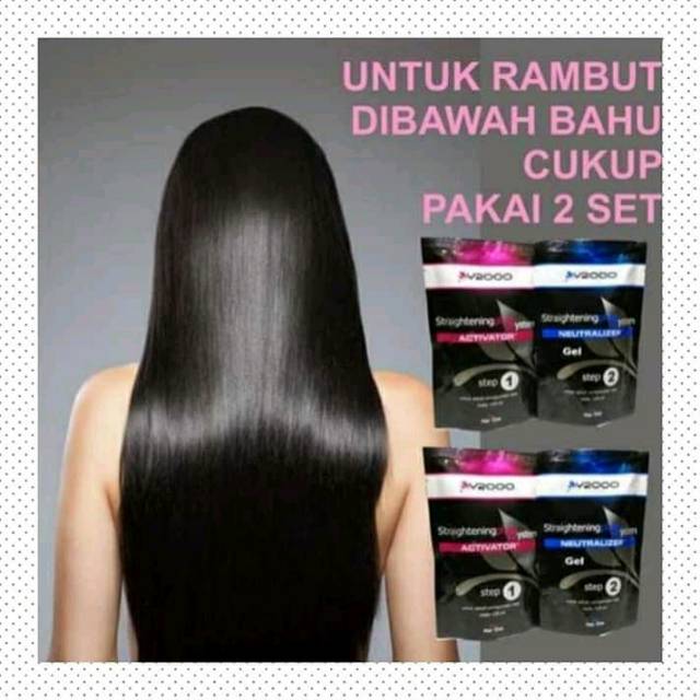 Y2000 pelurus rambut