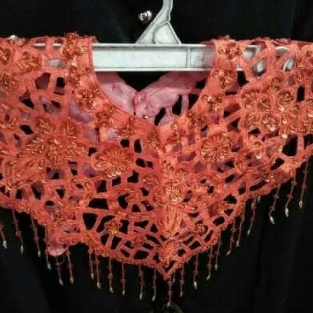 RcWL Teratai Dada // Hiasan Dada Bordir // Manik-Manik Dada Betawi // Teratai Betawi