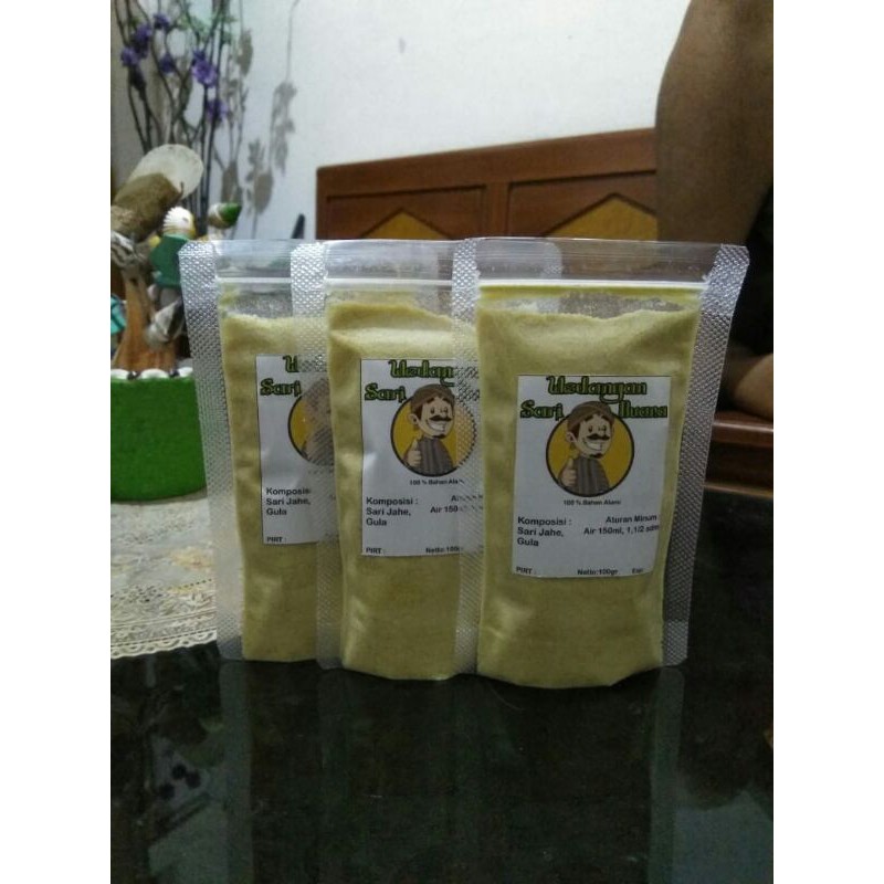 

sari jahe, jamu herbal home made
