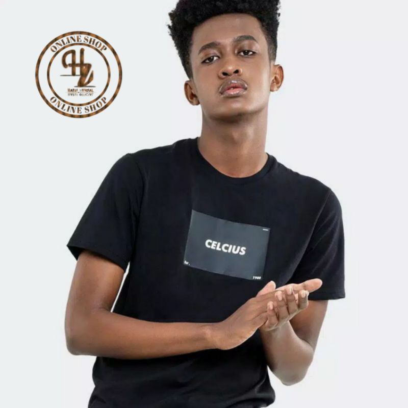 KAOS CELCIUS KAOS LOGO DISTRO ORIGINAL KAOS ATASAN