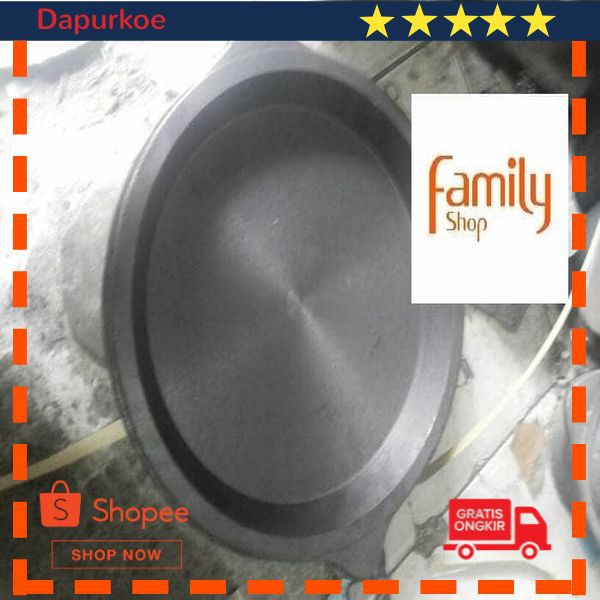 Promo CETAKAN LOYANG MASAK MARTABAK MANIS BANGKA 28 CM BESI COR BAJA TEBAL Keren