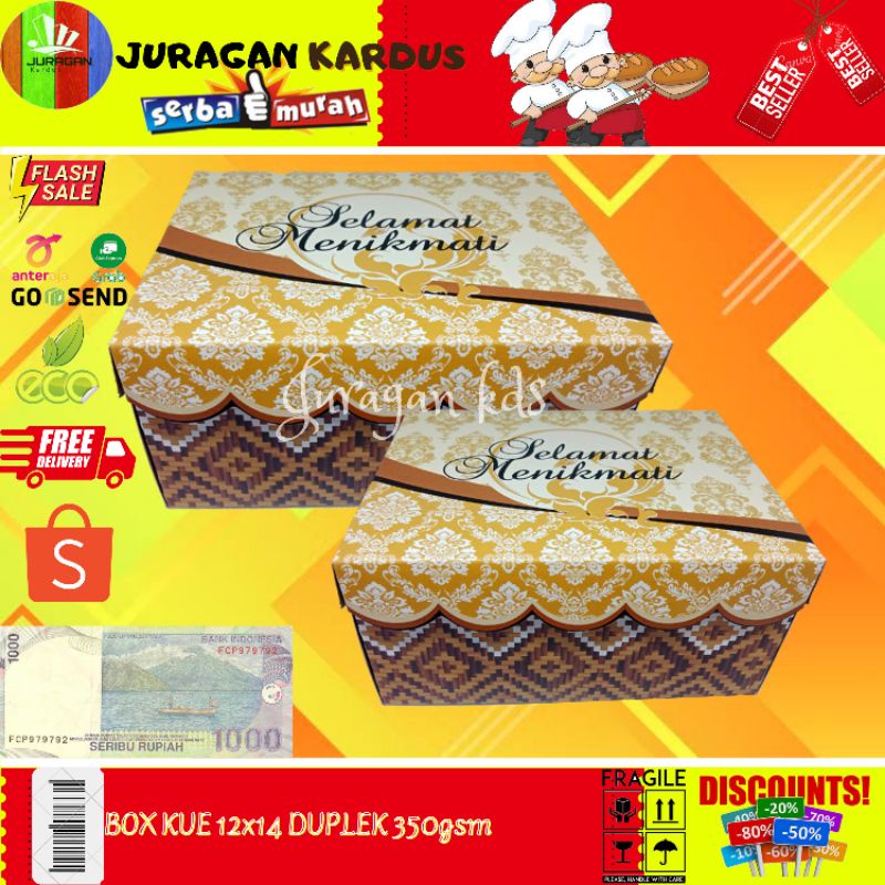 

DUS 12x14/DUS KUE/DUS DONAT/BOX SNACK/BOX DUPLEK