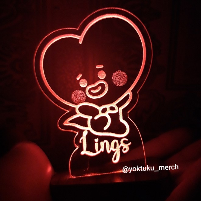 Lampu Hias Custom Kado Wisuda (BTS, EXO, 1D, NCT, KPOP)