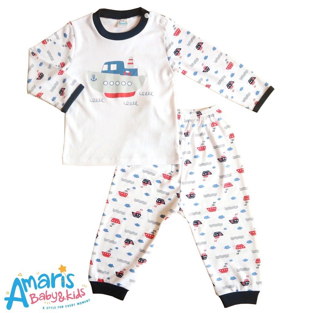 

Amaris Setelan Panjang Oblong Baby Motif Bear Ship