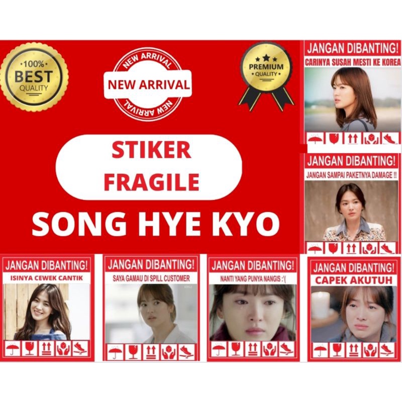 

(READY STOK)Stiker Fragile K-POP Song Hye Kyo | Stiker Fragile Custom | Stiker Pecah Belah | Stiker Jangan Dibanting | Stiker