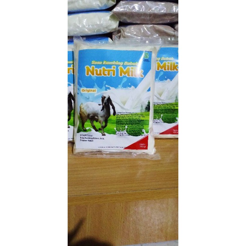 

Susu Kambing Etawa Nutri Milk Original 250gr