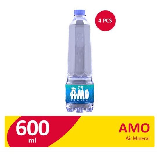 

COD NABATI AMO Air Mineral 600ml - 4 Pcs FREE BUBBLEWRAP