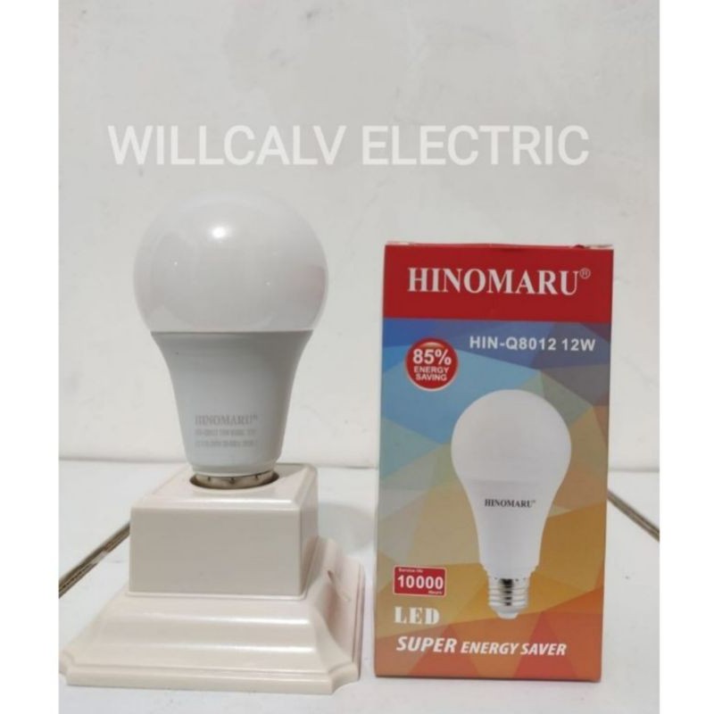 HINOMARU BULB 12W 12 WATT CAHAYA PUTIH / LAMPU LED HINOMARU BULB 12W 12 WATT