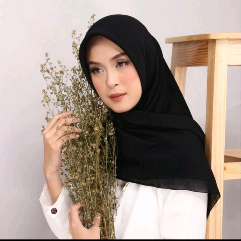 TERMURAH BELLA SQUARE HIJAB SEGI EMPAT BEST QUALITY POLLYCOTTON