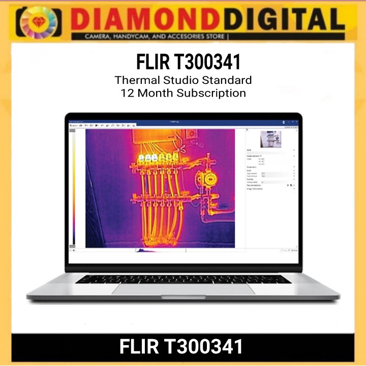 Flir T300341 Thermal Studio Standard 12 Month Subscription Flir Tools