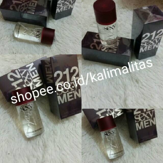 FARFUM PRIA ORIGINAL MEREK 212 SEXY MEN GROSIRAN LANGSUNG