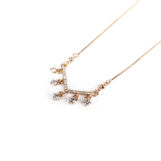 [Ready Stork] Kalung wanita kalung berlian fashion gaya korea jewelry murah   Acc003