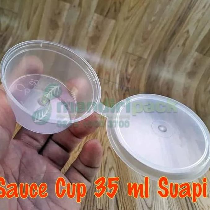 

Big Sale Cup Sauce / Tempat saos, sambal, mayones 35ml "SUAPI" isi 50 pcs Diskon