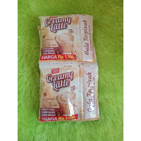 

Torabika Cremy Latte 25 Gr isi 10 Sachet